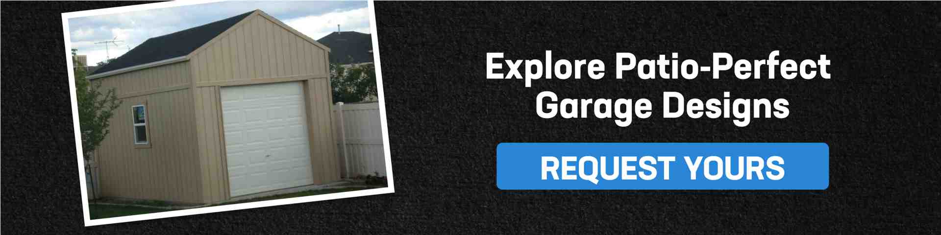 Red and gray detached garage with covered patio and barn-style doors, showcasing the focus keyword detached garage with covered patio