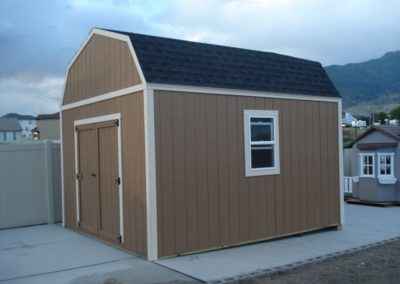double door farm style shed