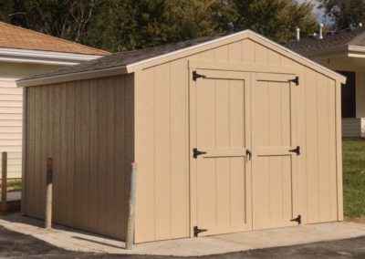 tan vineyard shed