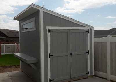 Lean-To Shed | Utah | Wright's Shed Co.