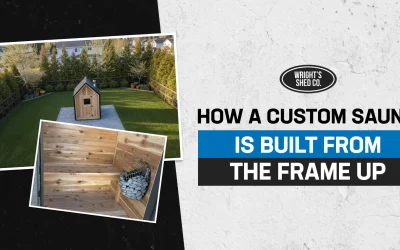 How a Custom Sauna Is Built, From the Frame Up