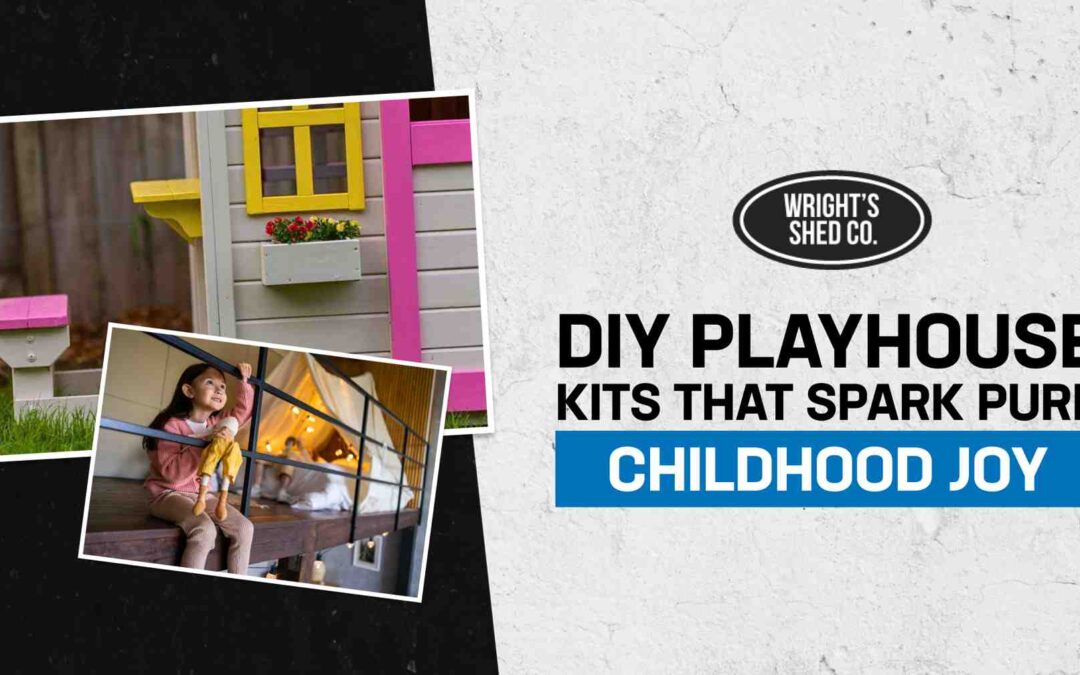 DIY Playhouse Kits That Spark Pure Childhood Joy