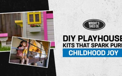 DIY Playhouse Kits That Spark Pure Childhood Joy