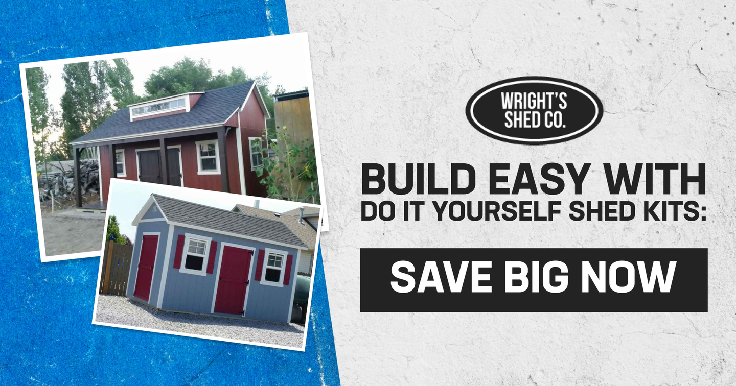 do it yourself shed kits