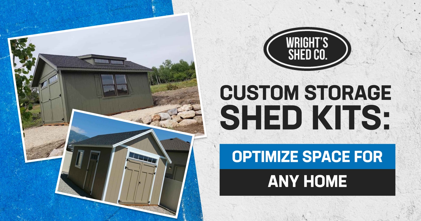 custom storage shed kits