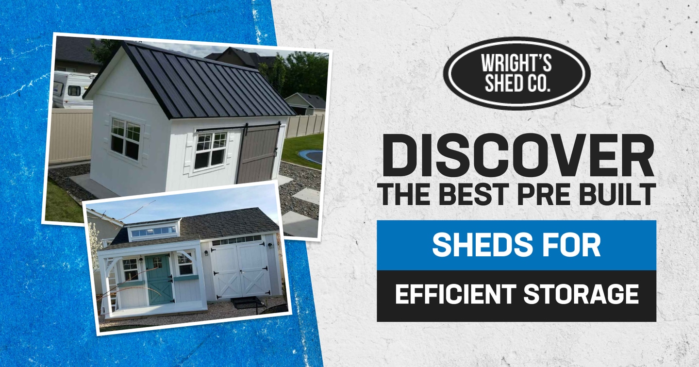 pre built sheds