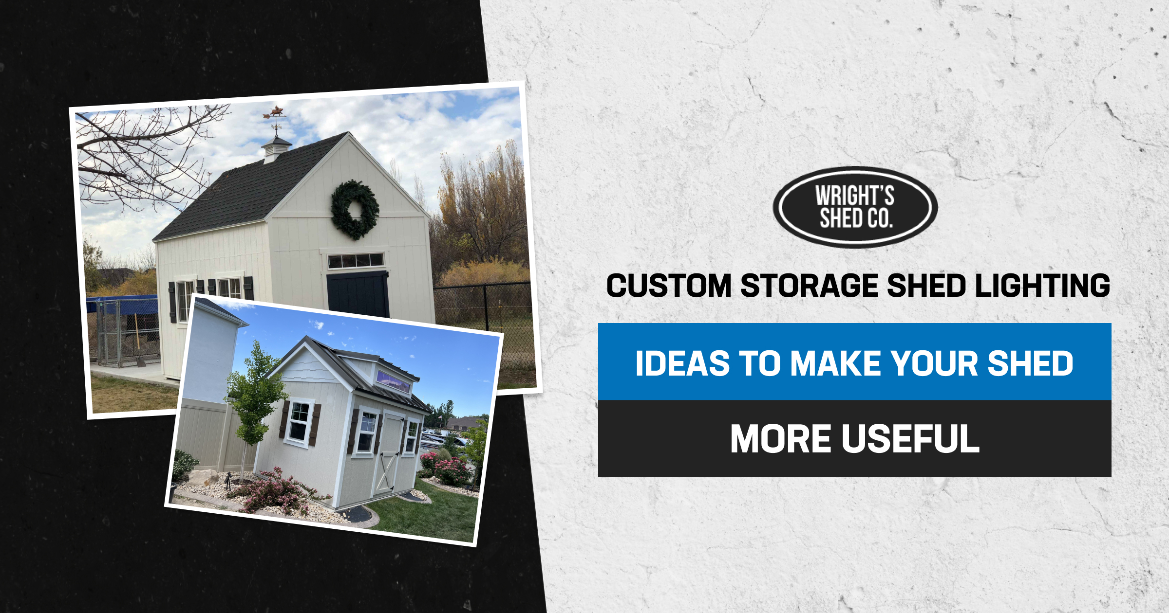 Custom Storage Shed Lighting Ideas Guide Custom storage shed lighting ideas showing backyard sheds with windows and design features that improve natural light and usability