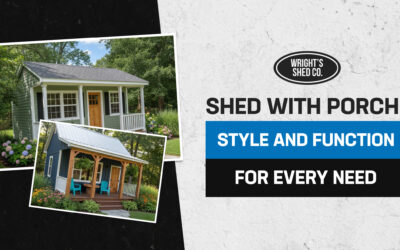 Shed with Porch: Style and Function for Every Need