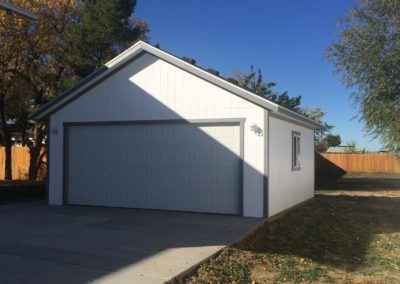 gray Detached Garage