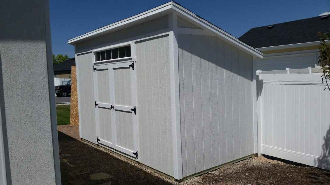 Lean to shed gray  Discount