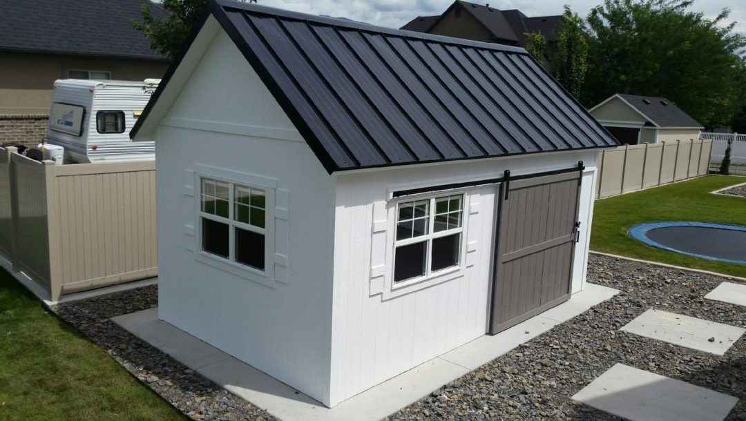 orchard shed white