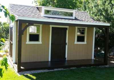 orchard shed porch and deck