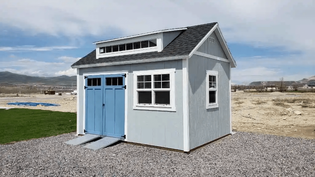 Shed with Ramp