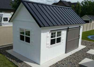 Sliding Barn Door Orchard Shed