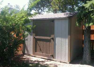 vinyard shed with side door