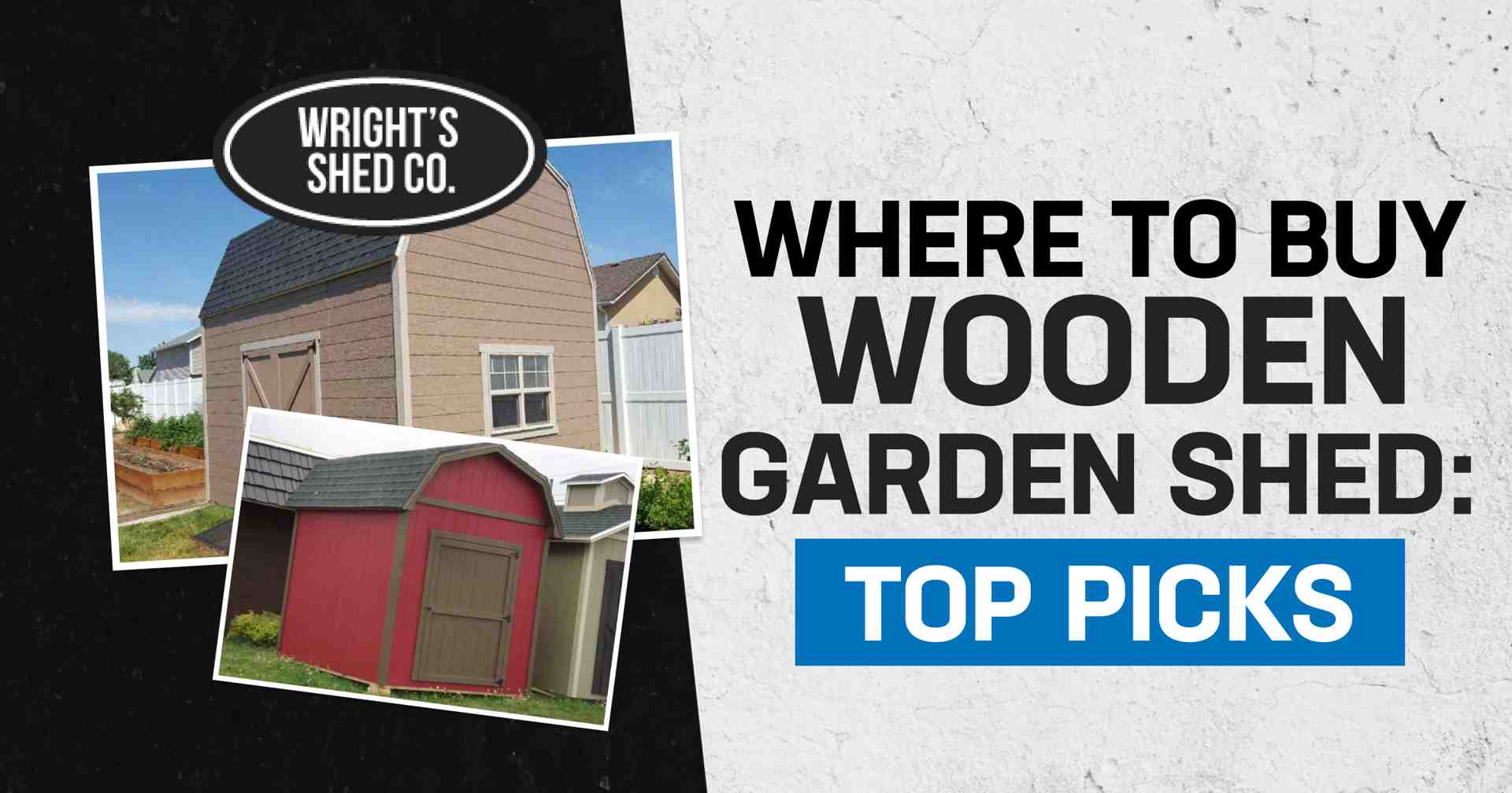 wood storage sheds