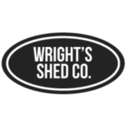 Wright's Shed Company Black Logo