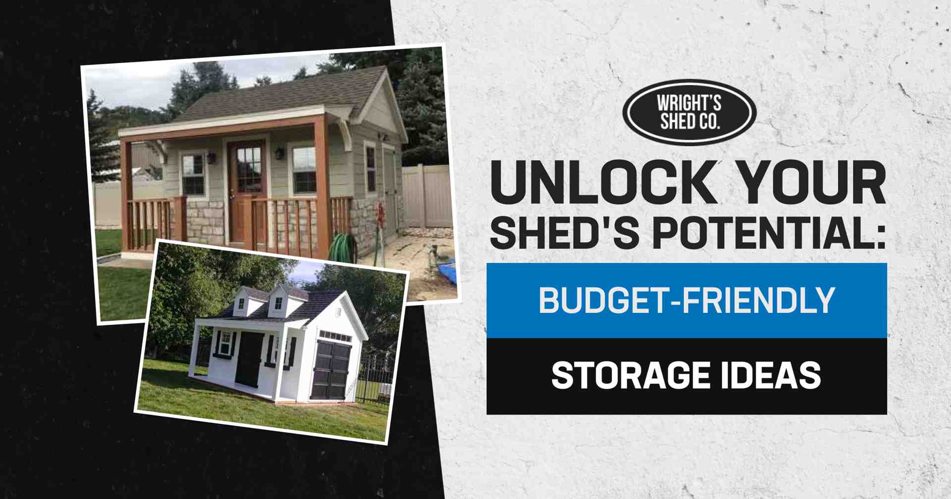 shed storage ideas on a budget