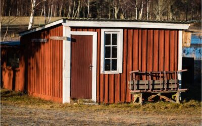 Lean-To Shed Layouts for Maximum Storage