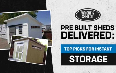 Pre Built Sheds Delivered: Top Picks for Instant Storage