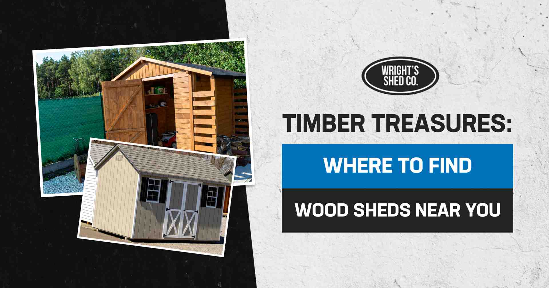 wood sheds near me